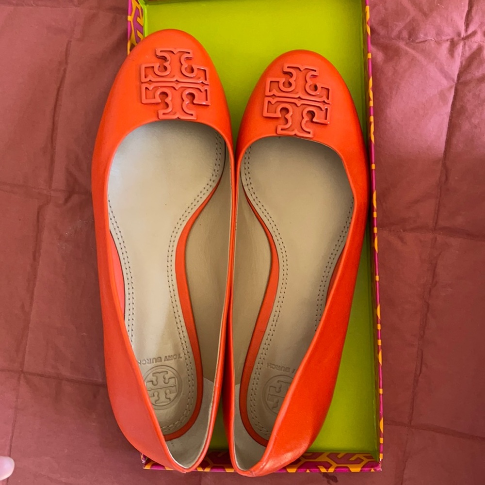 Tory Burch Melinda Flats in great condition